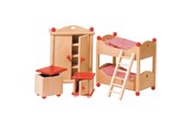 Holzspielzeug - Goki Dollhouse Furniture Children's room - 51953