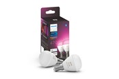 Smart-Home - Philips Hue White and Color Ambiance E14 Smart luster bulb (2-pack) - 929003573602