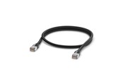 Netzwerk - Kabel - Ubiquiti UniFi Patch Cable Outdoor Black 1m - Schwarz - 1m - UACC-CABLE-PATCH-OUTDOOR-1M-BK