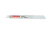 Säbelsäge - Makita Saber Saw Blade - for wood metal stainless steel wood with nails non-ferrous metal steel pipes steel cast iron profiles iron alloys solid material - 5 pieces - P-04933
