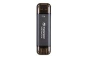 SSD - Transcend ESD310 SSD - 256GB - Schwarz - Extern SSD - USB 3.2 Gen 2x1 - TS256GESD310C