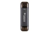 SSD - Transcend ESD310 SSD - 512GB - Schwarz - Extern SSD - USB 3.2 Gen 2x1 - TS512GESD310C