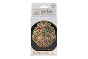 Brettspiele - Paladone Hogwarts Playing Cards in a Tin Black - PP11186HP