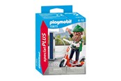 Figuren - Playmobil Man with E-Scooter - 70873
