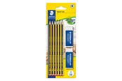 Utensilien zum Schreiben und Zeichnen - Staedtler Pencil Noris + eraser bc 100% PEFC - 120 R BK6D