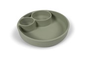 Babypflege - Filibabba Silicone divided plate - Green - FI-02276