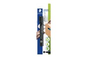 Utensilien zum Schreiben und Zeichnen - Staedtler Marker Lumocolor permanent Black bc - 350-9 BKDA