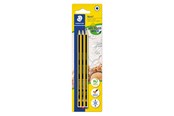 Utensilien zum Schreiben und Zeichnen - Staedtler Pencil Noris B-HB-H x3 bc 100% PEFC - 120-S BK3D