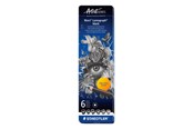 Utensilien zum Schreiben und Zeichnen - Staedtler Pencil Lumograph black x6 100% PEFC - 100B G6