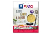 Hobby-Zubehör - Staedtler Accessory FIMO Leaf metal gold 10pc - 8781-11