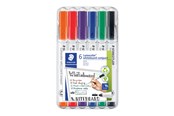 Utensilien zum Schreiben und Zeichnen - Staedtler Marker Lumocolor white com 6pcs.box - 341 WP6