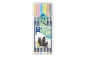 Utensilien zum Schreiben und Zeichnen - Staedtler Fineliner triplus 0.3mm 6pcs box - 334 SB6 PA