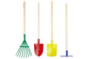 Rollenspiele - Small Foot - Wooden Children's Garden Tools 4dlg. - 10838