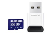 Speicherkarten - Samsung PRO Plus SD + USB Card Reader - 180MB/s - 256GB - MB-MD256SB/WW