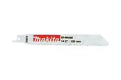 Säbelsäge - Makita saber saw blade - for metal aluminium stainless steel non-ferrous metal steel pipes steel profiles iron solid material - 5 pieces - P-04911