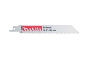 Säbelsäge - Makita saber saw blade - for metal aluminium stainless steel wood with nails steel pipes cast iron profiles mild steel alloys - 5 pieces - P-04880