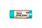 Hunde - Dogman Dicke Kotbeutel mit Bindehenkeln Türkis (50er-Pack) - 738836