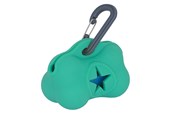 Hunde - Dogman Silicone Soft Bag Holder Turquoise - 738961