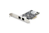 Netzwerkadapter (Netzkarte, Druckserver, u.s.w.) - StarTech.com 2-Port 2.5Gbps NBASE-T PCIe Network Card Intel I225-V Dual-Port Computer Network Card Multi-Gigabit NIC PCI Express Server LAN Card Desktop Ethernet Interface - PR22GI-NETWORK-CARD
