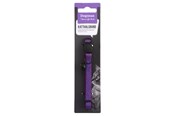 Katzen - Dogman Katzenhalsband Gina mit Cat Safe Mechanismus und Glocke Lila 30cm - 154504