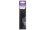 Katzen - Dogman Reflektierendes Katzenhalsband mit Sicherheitsverschluss und Glocke Schwarz 10mmx20-30cm - 154510