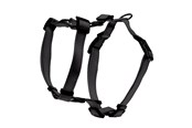 Hunde - Dogman H-Harness Iris Black XL/XXL - 213003