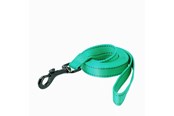 Hunde - Dogman Reflective Nylon Dog Leash Iris Turquoise L 25mm 180cm - 223115