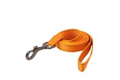 Hunde - Dogman Iris Nylon-Hundeleine Orange M 20mmx180cm - 223126