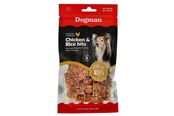 Hunde - Dogman Meaty Hähnchen & Reis Häppchen Hundesnacks 80g - 479372