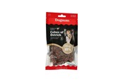 Hunde - Dogman Meaty Straußenwürfel Hundeleckerlis 80g - 310441