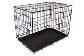 Hunde - Dogman Steel Dog crate Standard - 124 x 76 x 84 cm - 376459