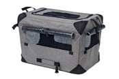 Hunde - Dogman Milou Canvas Crate Grey XXL 91.5x63.5x63.5cm - 375614