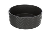 Hunde - Trixie Ceramic Bowl dog 1.6 l/ø 20 cm black - TX25022