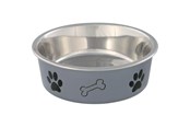 Katzen - Trixie Stainless Steel Bowl 0.25 l/ø 12 cm assorted colours - TX25241