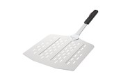 Grill und Zubehör - cozze ® leichter Pizzaspachtel mit Löchern 66 x 30 x 30 cm Aluminium - 90376