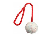 Hunde - Trixie Ball on a Rope ø 7/30cm assorted colours - TX3308