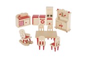 Dolls & Accessories - Goki Dollhouse Furniture Kitchen - 51951