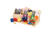 Holzspielzeug - Goki Mouse dolls + Clothes - SO 271