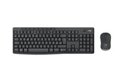 Tastaturen - Logitech MK370 Combo for Business - Tastatur & Maus Set - Full-Size - Englisch (UK) - Schwarz - 920-012073