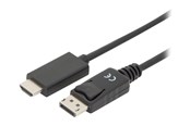 Display Kabel - DIGITUS ASSMANN adapter cable - DisplayPort / HDMI - 2 m - AK-340303-020-S