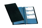 Taschen, Umschläge und Register - Bantex ELBA Standard - business card book - for 58 x 86 mm - capacity: 96 cards - black (pack of 12) - 100206512