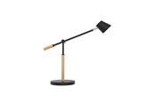 Schreibtischzubehör - Unilux Vicky LED lamp black/wood - 400153732