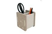 Schreibtischzubehör - Unilux pen box Kube PET - 400165150