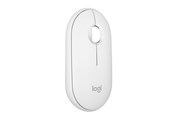 Maus - Logitech Pebble Mouse 2 M350s Wireless - Tonal White - Maus (Weiß) - 910-007013
