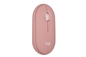 Maus - Logitech Pebble Mouse 2 M350s Wireless - Tonal Rose - Maus (Rot) - 910-007014