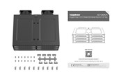 Festplatten Zubehör - Icy dock ToughArmor MB118VP-B - storage enclosure - 6 x U.2/U.3 NVMe SSD mobile rack for 5.25"​ bay with SlimSAS SFF-8654 8i - PCIe 4.0 - PCIe 4.0 - MB118VP-B