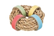 Nagetiere - Trixie Sea grass ring with paper rings ø 8 cm - TX61826