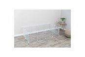 Nagetiere - Trixie Indoor Habitat for guinea pig and rabbit - 140 x 35 x 70 cm - TX62460
