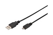 USB Kabel - DIGITUS - USB cable - USB to Micro-USB Type B - 1.8 m - AK-300110-018-S