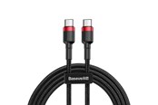 USB Kabel - Baseus USB-C <-> USB-C - 2m - Schwarz - CATKLF-H91